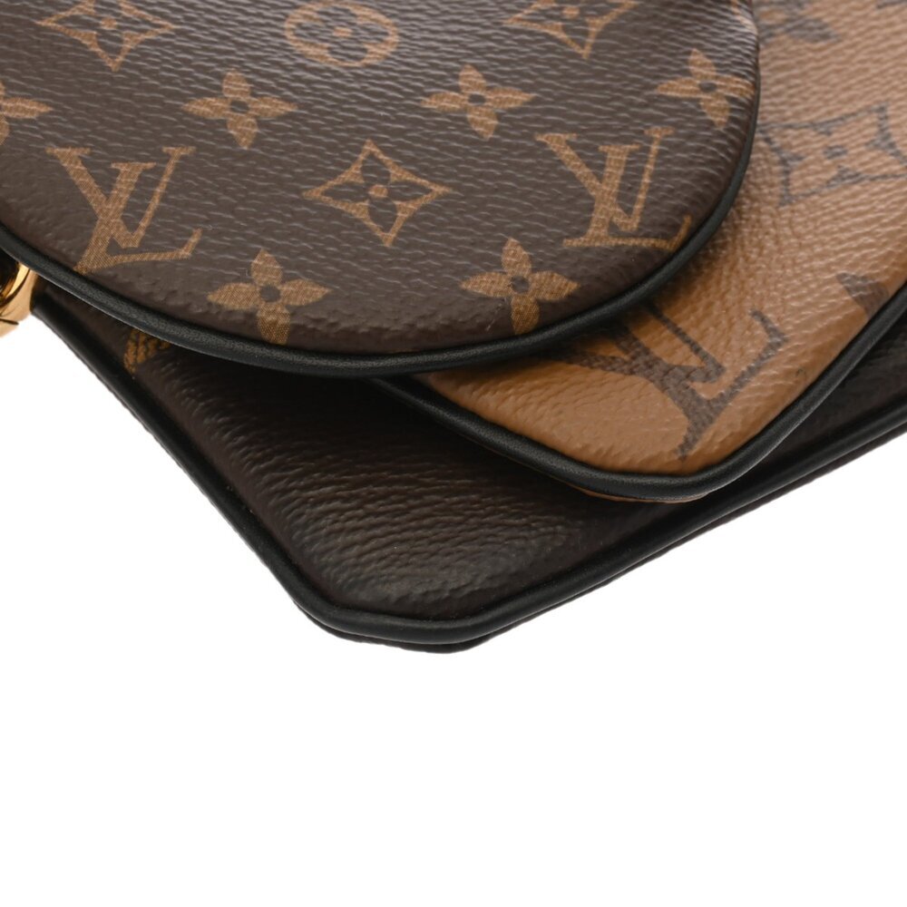 LOUIS VUITTON Brown Monogram Canvas Pochette Pouch - Picture 5 of 11